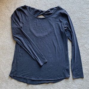 Athleta Open Twist Back Top Size L